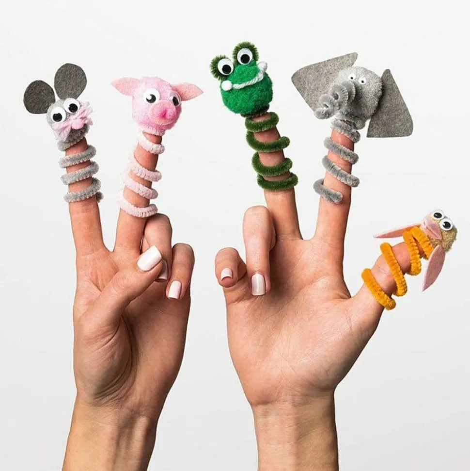 RICO DESIGN - Assortiment accessoires créatifs - animaux