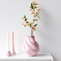 RICO DESIGN - Branche de cerisier rose en fleur - 74 cm