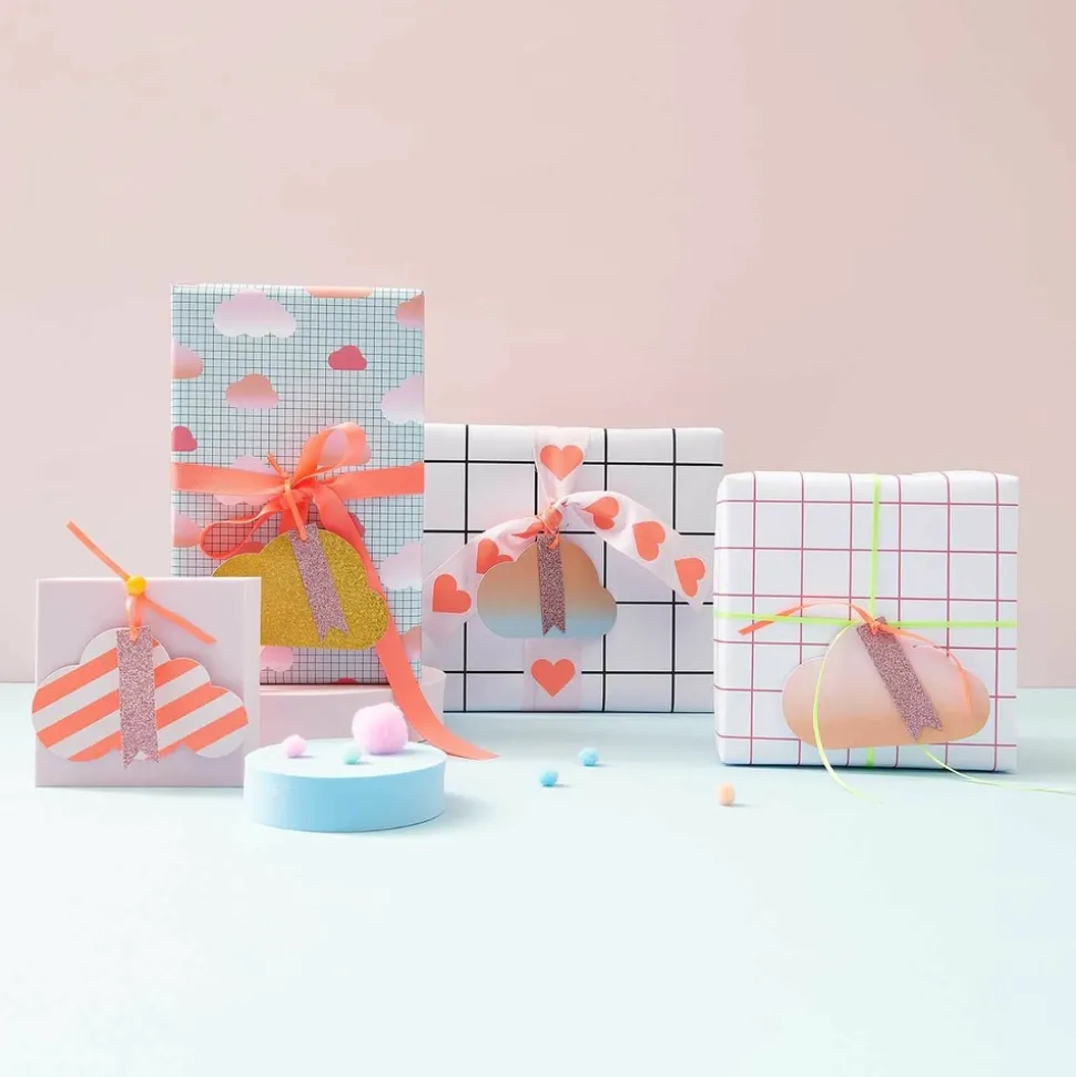 RICO DESIGN - Etiquettes cadeaux nuage