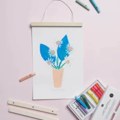 RICO DESIGN - Pastels à l'huile 12 couleurs pastel et fluo