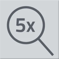 RIDDER - Miroir de maquillage shuri avec interrupteur tactile led