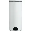 ROSSIGNOL - Rossignol poubelle à pédale 30l blanc - 90233