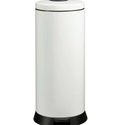 ROSSIGNOL - Rossignol poubelle à pédale 30l blanc - 94024