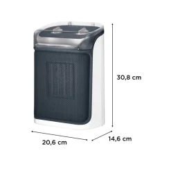 Rowenta chauffage soufflant céramique 2000w bleu - so9281f0