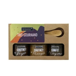 SAVOR & SENS - Coffret trio Gourmand - De fêtes