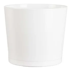 SCHEURICH - Cache-pot 883 en céramique, blanc Ø 14,5 x H. 13,3 cm