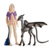 SCHLEICH - Figurine Luna Lovegood邃ébé Sombral en plastique - H.12,3 cm