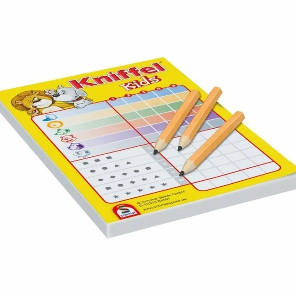 SCHMIDT SPIELE - Jeu de société kniffel kids - schmidt spiele - dés amusants