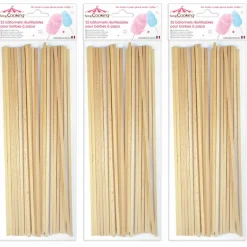 SCRAPCOOKING - 75 bâtonnets pour barbe à papa