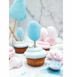 SCRAPCOOKING - 75 bâtonnets pour barbe à papa