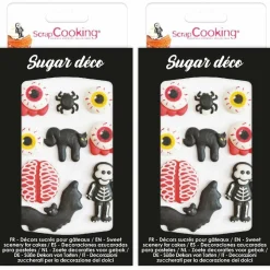 SCRAPCOOKING - 18 décors sucrés horreur halloween