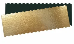 SCRAPCOOKING - 25 supports carton pour bûche de noël 30 x 10 cm