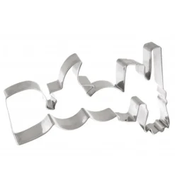 SCRAPCOOKING - Découpoir à biscuits en inox booh halloween + stylos alimentaires noir et blanc