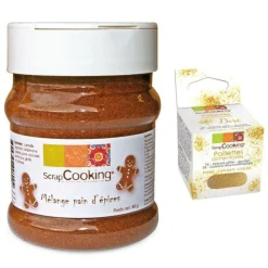 SCRAPCOOKING - Mélange pour pain d'épice + paillettes dorées