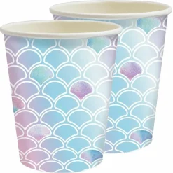 SCRAPCOOKING PARTY - 24 gobelets en carton sirène