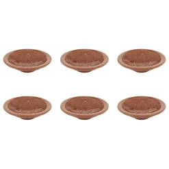 SECRET DE GOURMET - Lot de 6 coupelles "sienna" 15cm terracotta