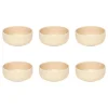 SECRET DE GOURMET - Lot de 6 coupelles en grès "alix" 14cm beige