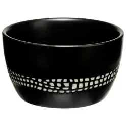 SECRET DE GOURMET - Service apéritif 5 pièces "ethnique" 23cm noir & blanc