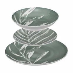 SECRET DE GOURMET - Service vaisselle 18 pièces harmony - vert