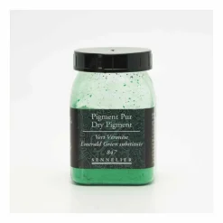 SENNELIER - Pigment pour création de peinture - pot 180 g - vert véronèse