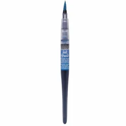 SENNELIER - Pinceau à réservoir ink brush 6,5 ml - turquoise irisé