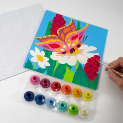 SENTOSPHERE - Colorizzy papillons - kit de peinture numérotée pour enfants