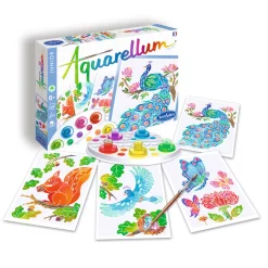 SENTOSPHÈRE - Tableau à concevoir Aquarellum junior: Dans le parc