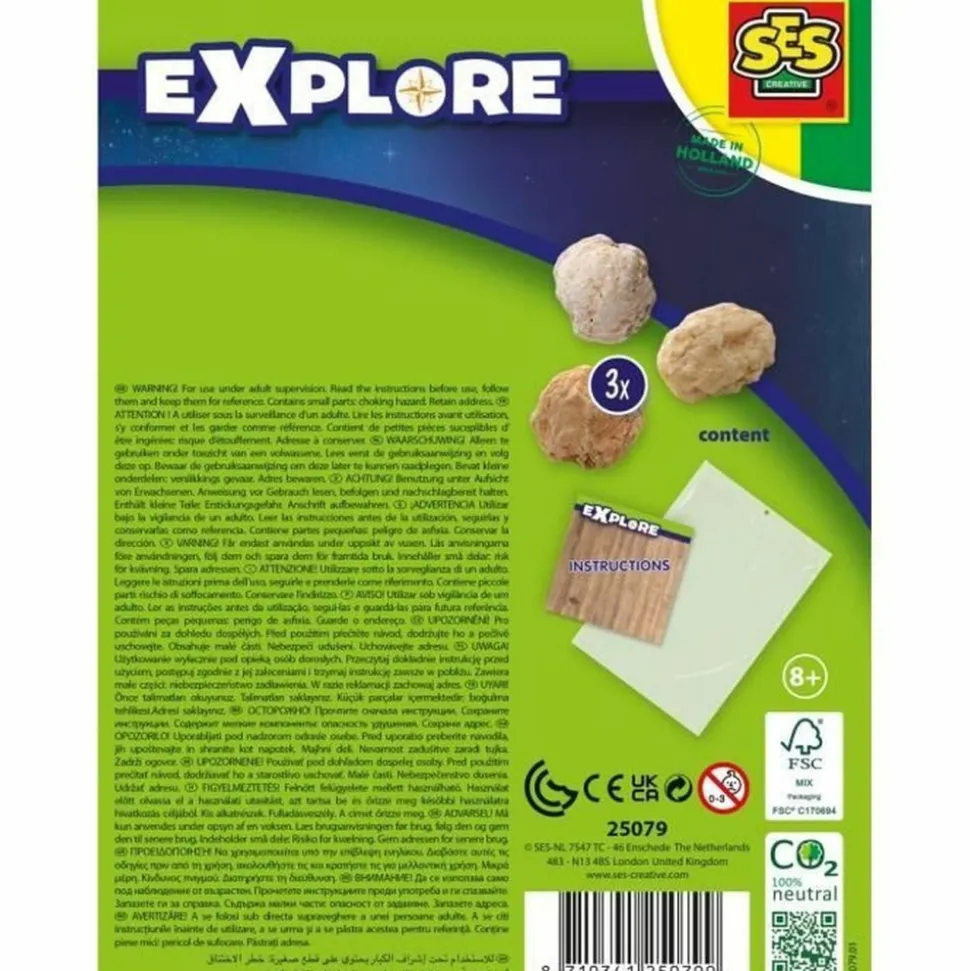 SES CREATIVE - Géodes a ouvrir - jeu créatif - ses