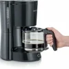 SEVERIN - Cafetière - noir - 1000 w - 1,4 l - jusqu'à 10 tasses