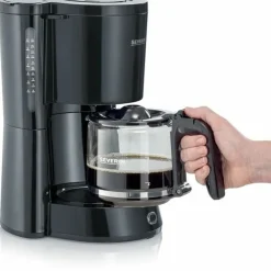SEVERIN - Cafetière - noir - 1000 w - 1,4 l - jusqu'à 10 tasses