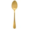 SG SECRET DE GOURMET - 4 cuillères à soupe "gold" en acier inoxydable