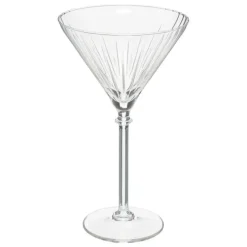 SG SECRET DE GOURMET - 4 verres à cocktail striés 25cl