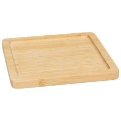 SG SECRET DE GOURMET - Assiette de présentation "bambou rio" 20x20cm