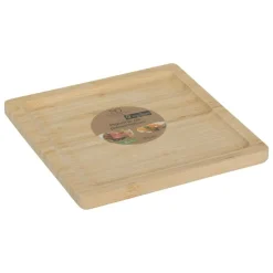 SG SECRET DE GOURMET - Assiette de présentation "bambou rio" 20x20cm