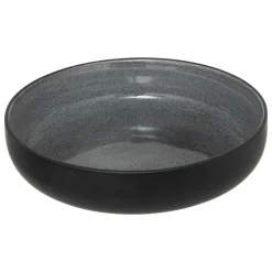 SG SECRET DE GOURMET - Assiette creuse "diane" en céramique gris d21cm