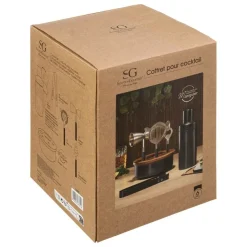 SG SECRET DE GOURMET - Coffret pour cocktail "le café bordelais" 6 pièces