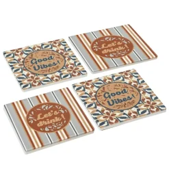 SG SECRET DE GOURMET - Dessous de verre "be vintage" 10x10cm