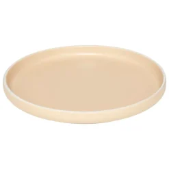 SG SECRET DE GOURMET - Lot de 6 assiettes à dessert "alix mat" beige d20cm