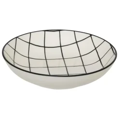 SG SECRET DE GOURMET - Lot de 6 assiettes creuses "family corner" en céramique d20cm