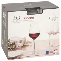 SG SECRET DE GOURMET - Lot de 6 verres à vin "oriane" 40cl