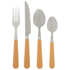 SG SECRET DE GOURMET - Ménagère "colorama" 24p jaune