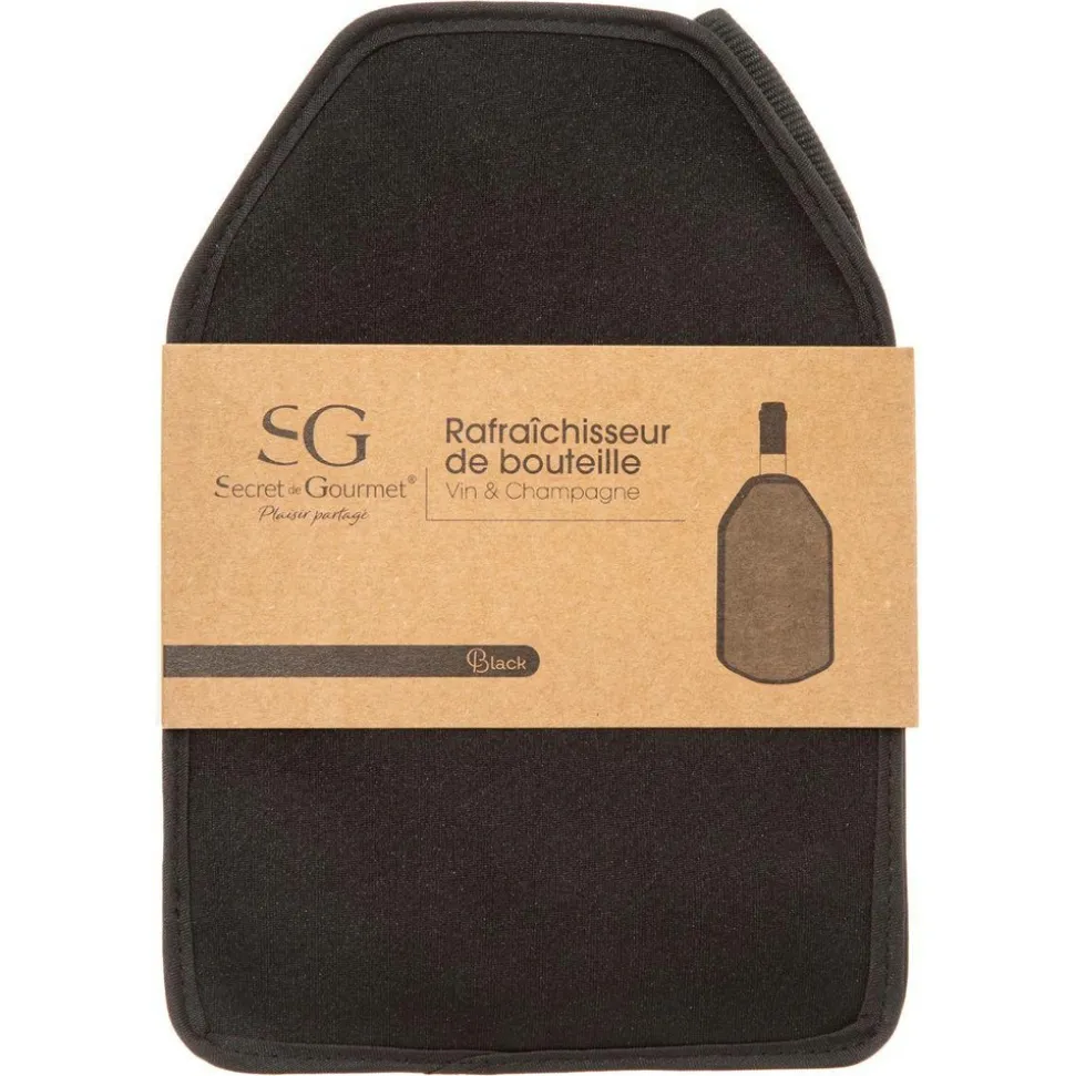 SG SECRET DE GOURMET - Rafraichisseur vin "néo" noir