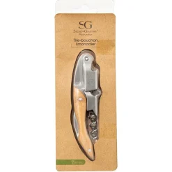 SG SECRET DE GOURMET - Tire-bouchon limonadier en bambou