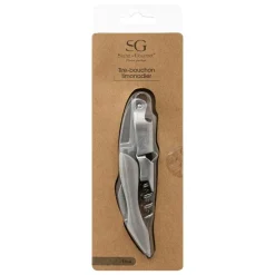 SG SECRET DE GOURMET - Tire-bouchon limonadier en inox
