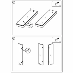 SINED - Cadre de cheminee en bois mdf mpc camino caldera