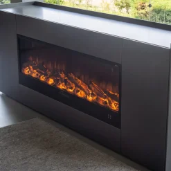 SINED - Cheminee electrique encastree de 150 cm sined caminetto vulture