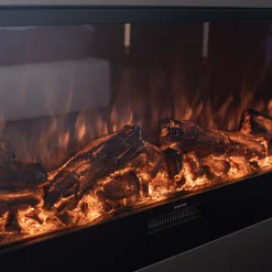 SINED - Cheminee electrique encastree de 150 cm sined caminetto vulture