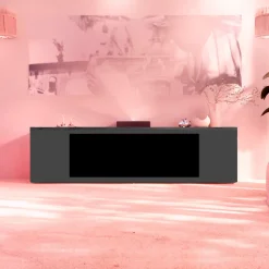 SINED - Cheminee electrique meda 180 anthracite