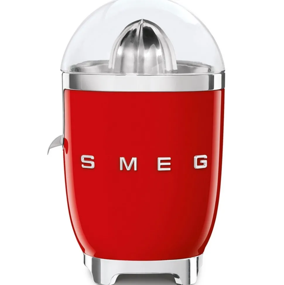 Smeg presse-agrumes 70w rouge - cjf11rdeu