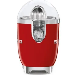 Smeg presse-agrumes 70w rouge - cjf11rdeu